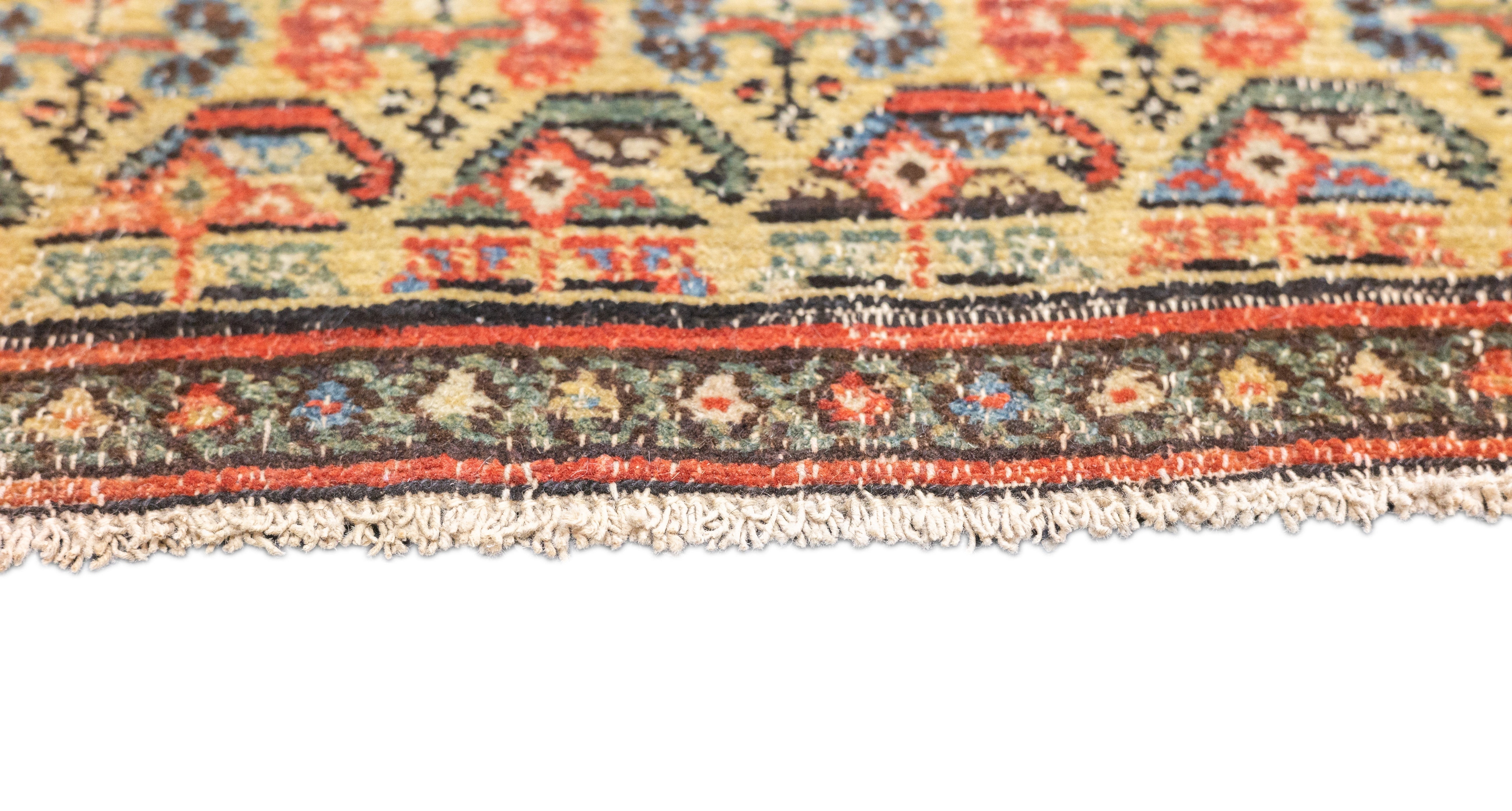 Antique  Farahan Rug 3'3'' x 4'9''