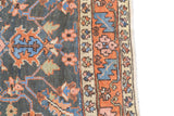 Antique Heriz Rug 4'0" x 4'5''