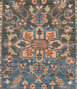 Antique Heriz Rug 4'0" x 4'5''