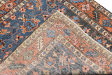Antique Heriz Rug 4'0" x 4'5''