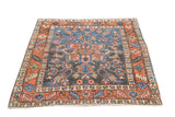Antique Heriz Rug 4'0" x 4'5''
