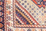 Antique Persian Qashqai Rug 3'4'' x 5'3''