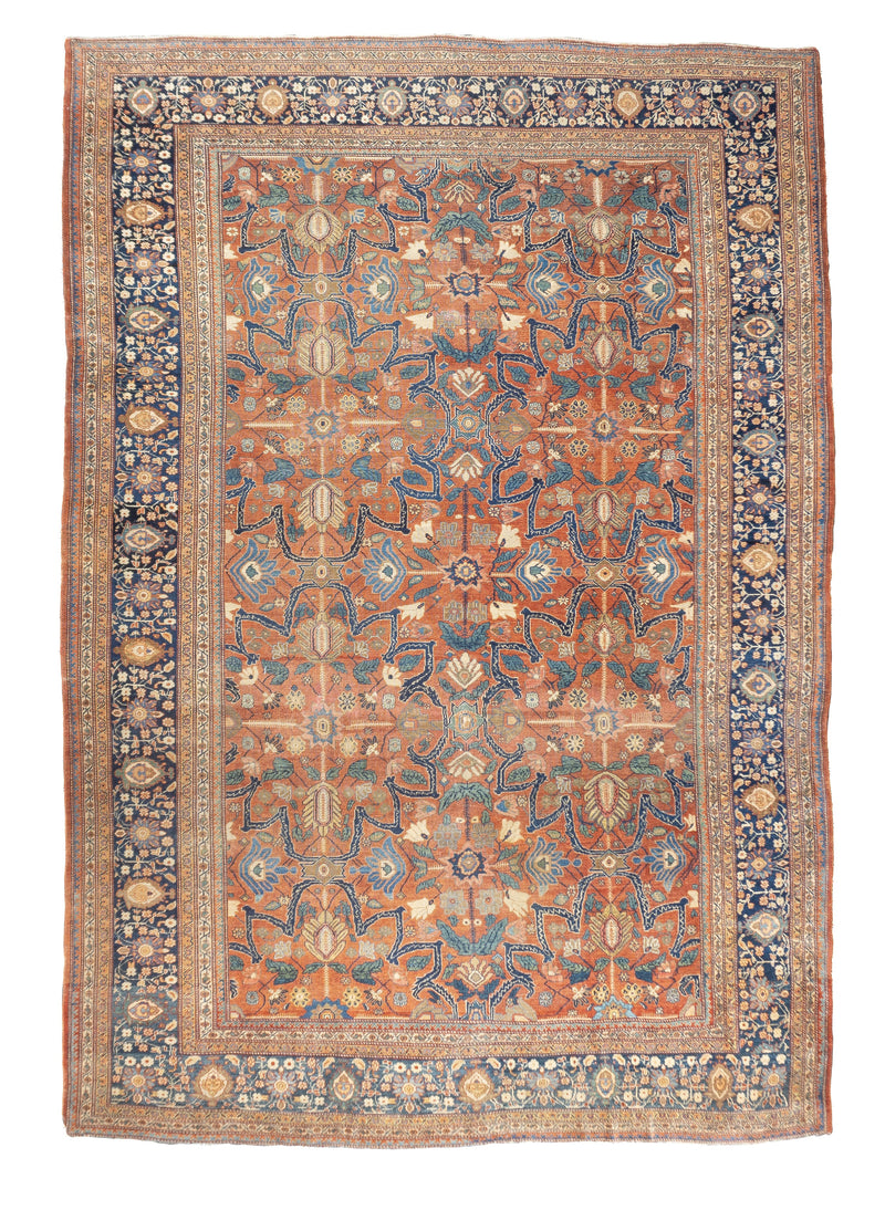 Antique Farahan Sarouk Rug 8' 10