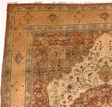 Antique Tabriz Haji Jalili Rug 9' 6" x 11' 8''