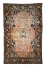 Antique Mohtasham Kashan Rug 10' 5'' x 16' 1''