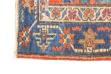 Antique  Heriz Rug 3'10'' x 4'5''
