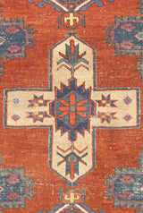 Antique  Heriz Rug 3'10'' x 4'5''