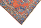Antique  Heriz Rug 3'10'' x 4'5''
