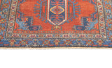 Antique  Heriz Rug 3'10'' x 4'5''