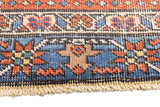 Antique  Heriz Rug 3'10'' x 4'5''