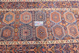 Antique Tribal Kurdish Rug 4'2'' x 6'4''