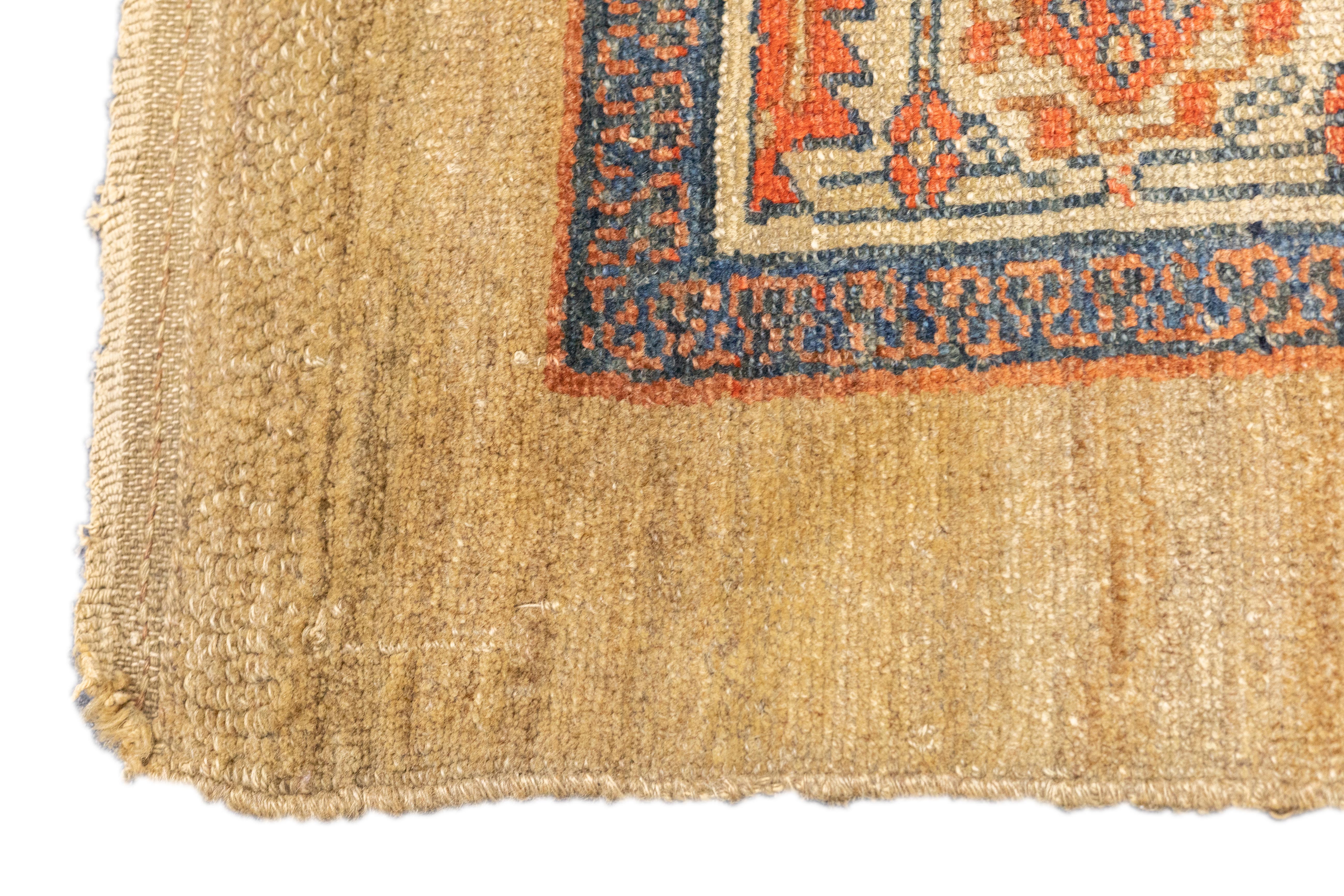 Antique  Sarab Rug 4'1'' x 9'3''
