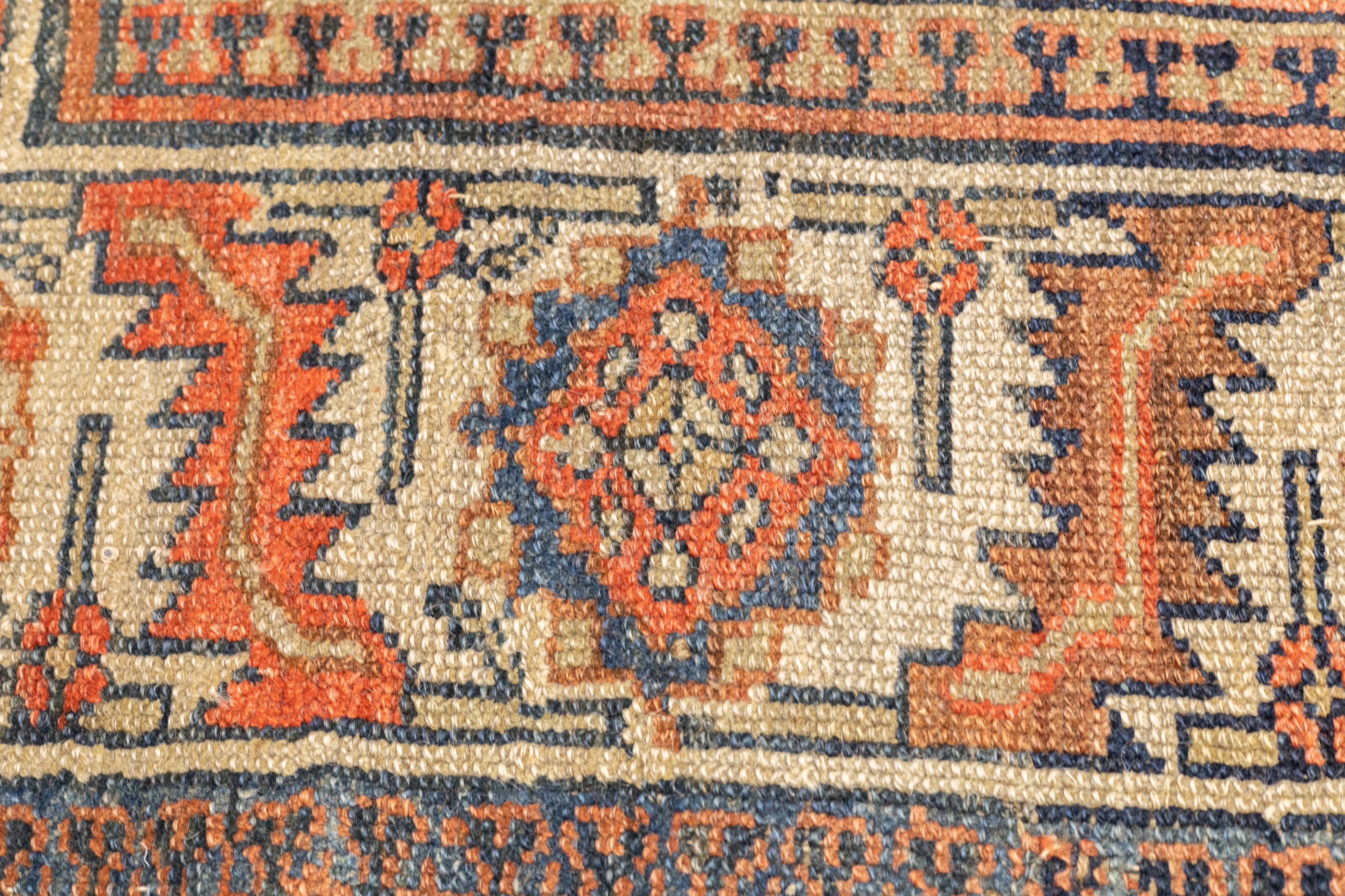 Antique  Sarab Rug 4'1'' x 9'3''