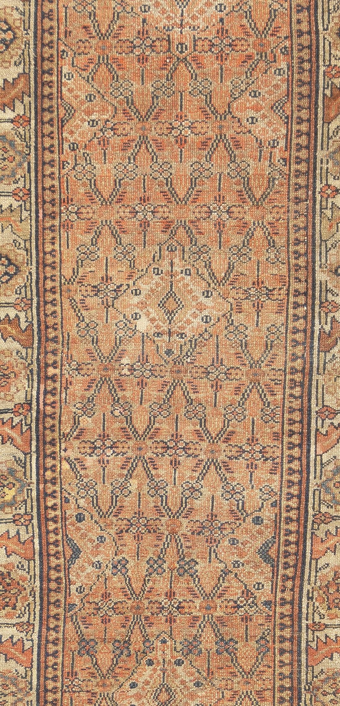 Antique  Sarab Rug 4'1'' x 9'3''