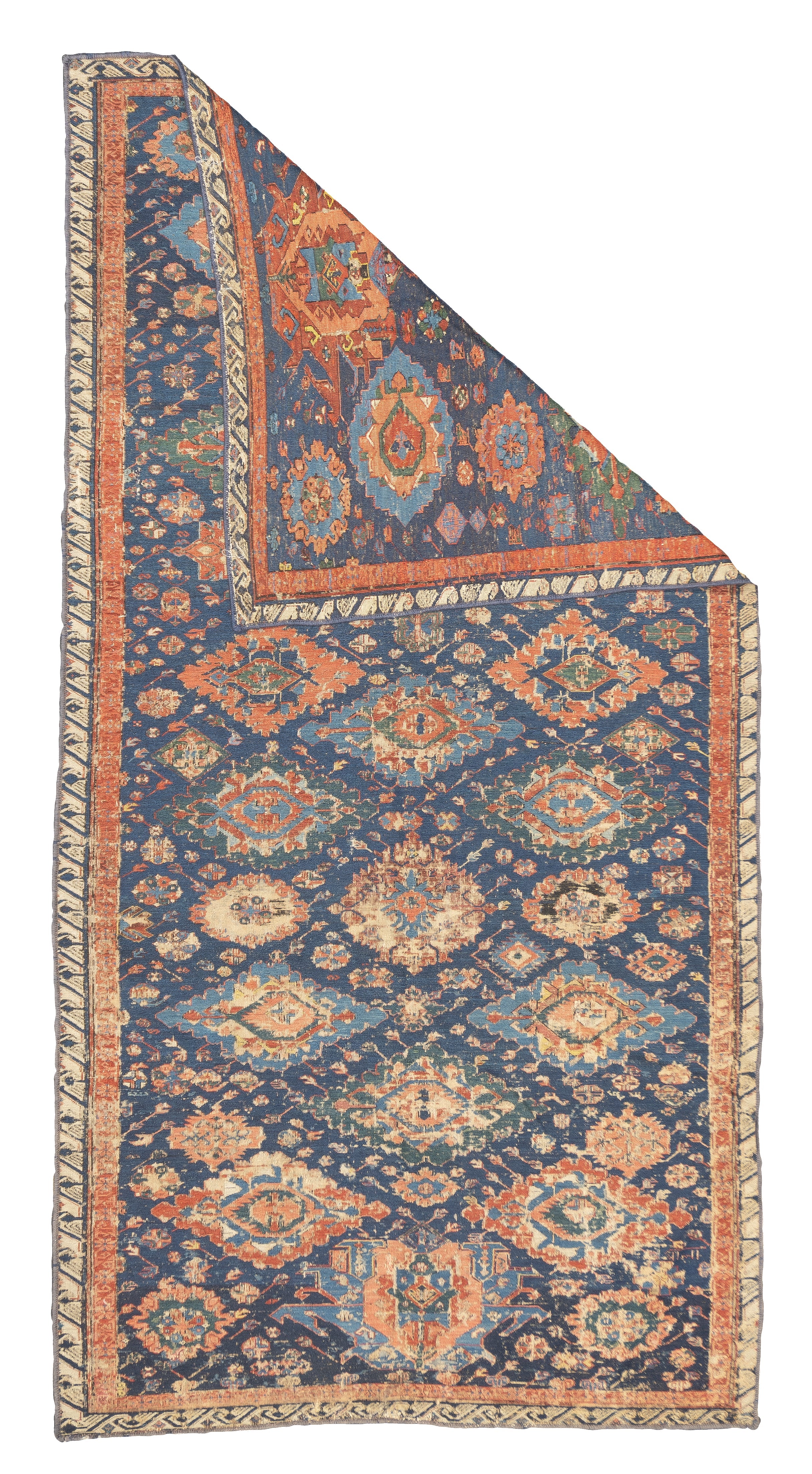 Antique Caucasian Sumak Rug 4'3'' x 8'3''