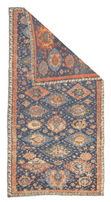 Antique Caucasian Sumak Rug 4'3'' x 8'3''