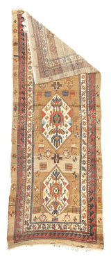Antique Bakhshayesh Rug 3'6'' x 8'9''