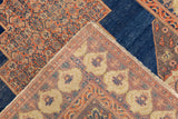 Antique  Senneh Rug 4'6'' x 6'2''