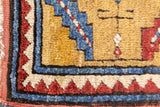 Antique Caucasian Karachov Kazak Rug 5'5'' x 6'10''