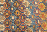 Antique Caucasian Kazak Rug 3'1'' x 4'3''