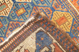 Antique Caucasian Kazak Rug 3'1'' x 4'3''