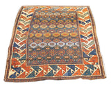 Antique Caucasian Kazak Rug 3'1'' x 4'3''