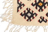 Vintage Turkish Kilim Rug 4'5'' x 4'6''
