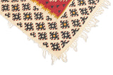 Vintage Turkish Kilim Rug 4'5'' x 4'6''