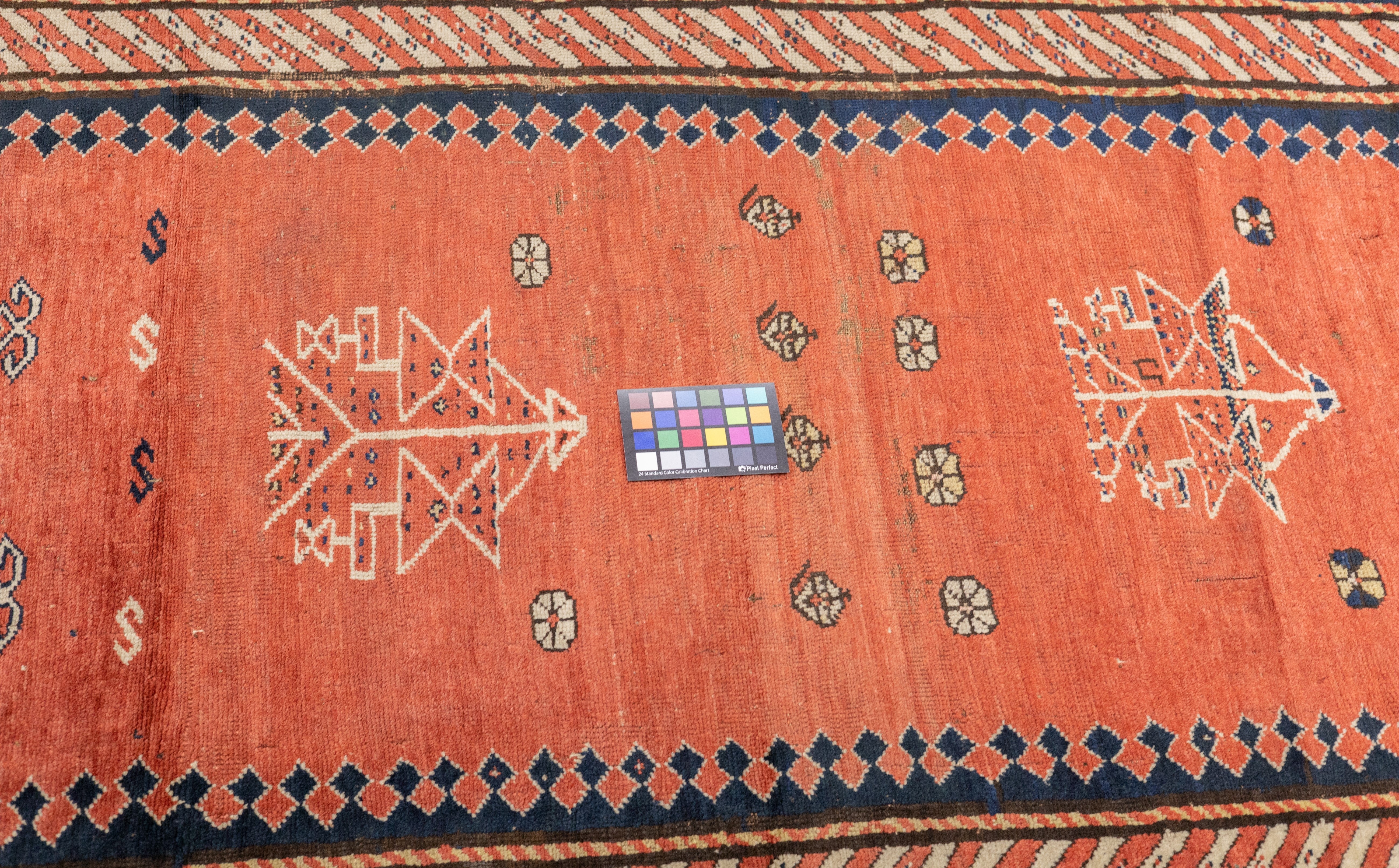 Antique Caucasian Kazak Rug 3'9'' x 6'10''