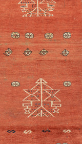 Antique Caucasian Kazak Rug 3'9'' x 6'10''