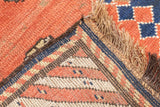 Antique Caucasian Kazak Rug 3'9'' x 6'10''
