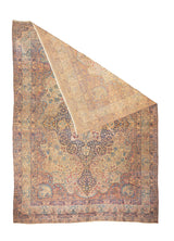 Antique  Lavar Kerman Rug 9'6'' x 13'5''