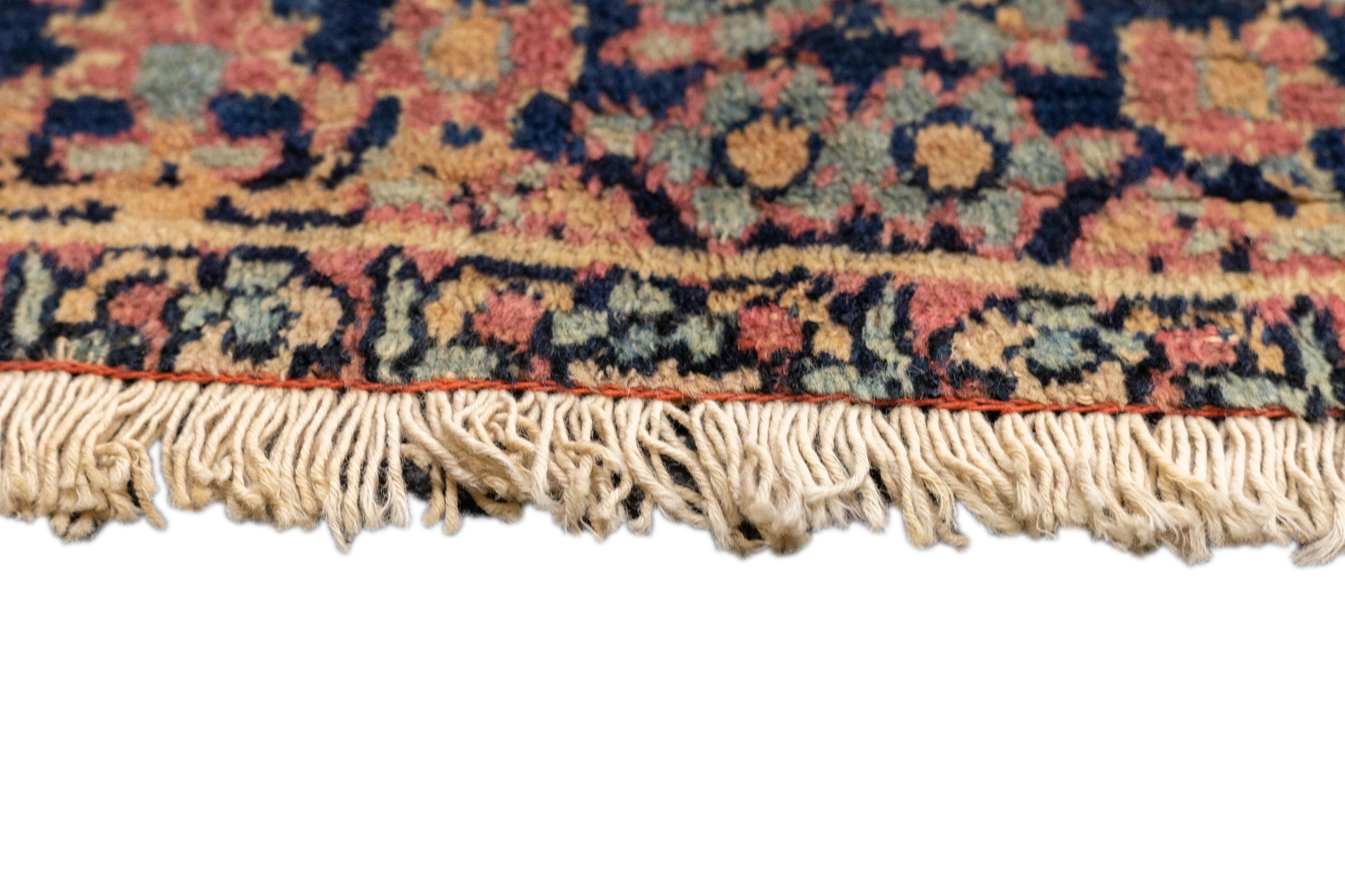 Antique  Lavar Kerman Rug 9'6'' x 13'5''