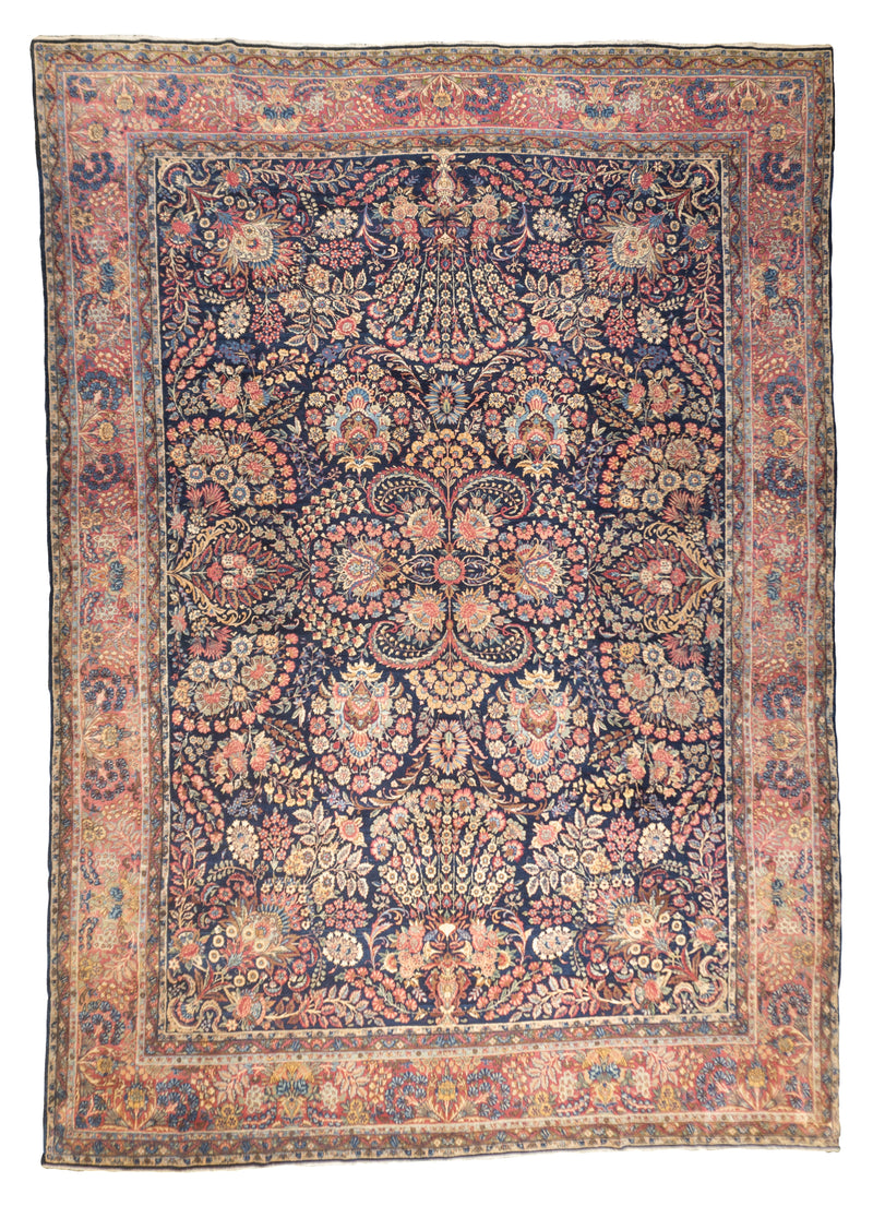 Antique  Kerman Rug 10'1'' x 14'3''