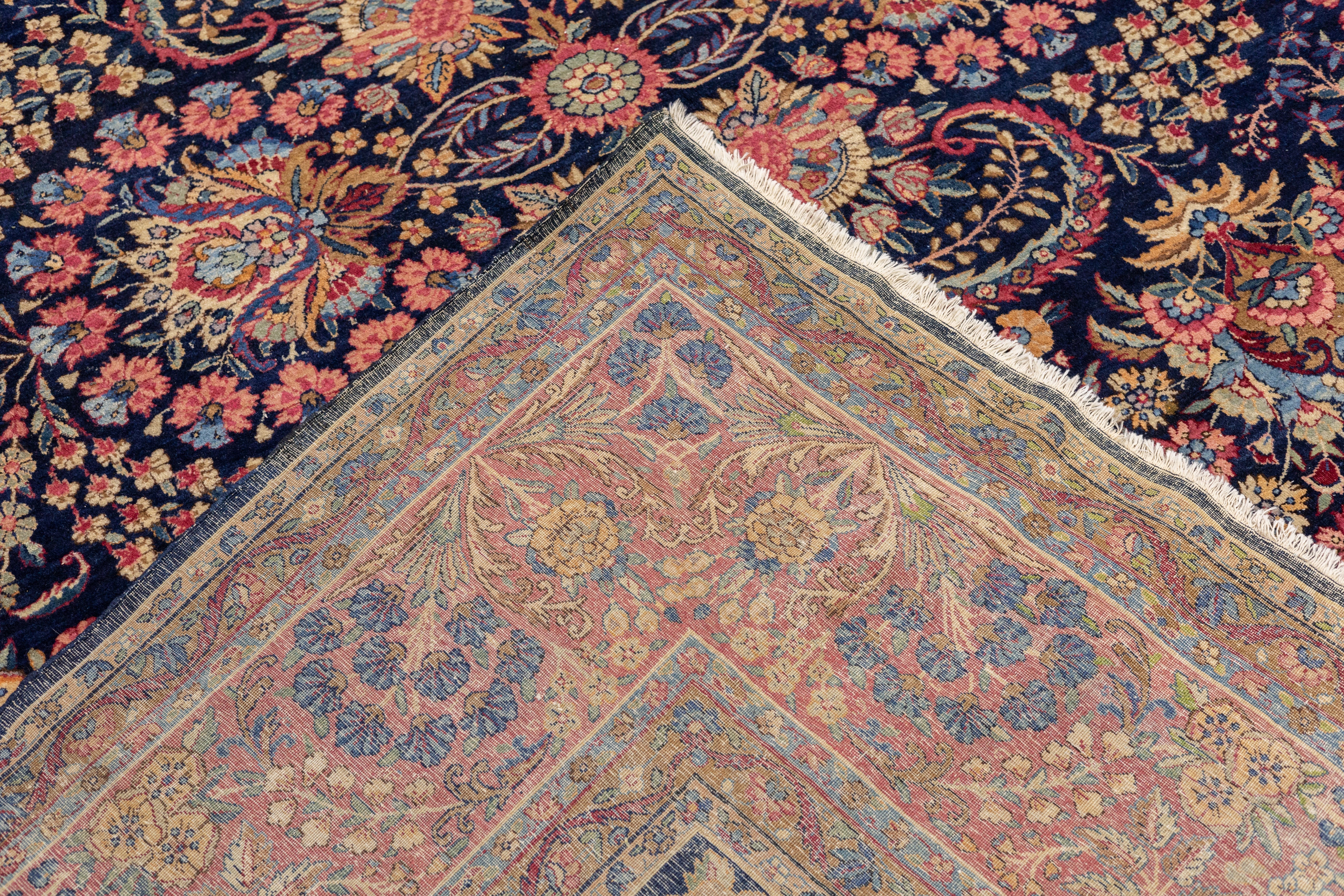 Antique  Kerman Rug 10'1'' x 14'3''