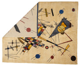 Mid Century Harmony in Abstraction Rug Designed by Wassily Kandinsky 6'7'' x 8'1''