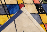 Mid Century Harmony in Abstraction Rug Designed by Wassily Kandinsky 6'7'' x 8'1''