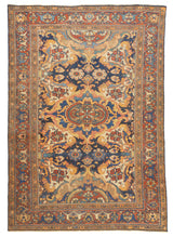 Fine Antique Mahal/Farahan 4'7'' x 6'7''
