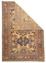 Fine Antique Mahal/Farahan Rug 4'7'' x 6'7''
