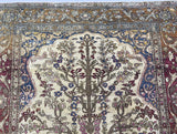 Antique  Tehran Rug 4' 3'' x 6' 3''