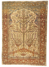 Antique  Tehran Rug 4' 3'' x 6' 3''