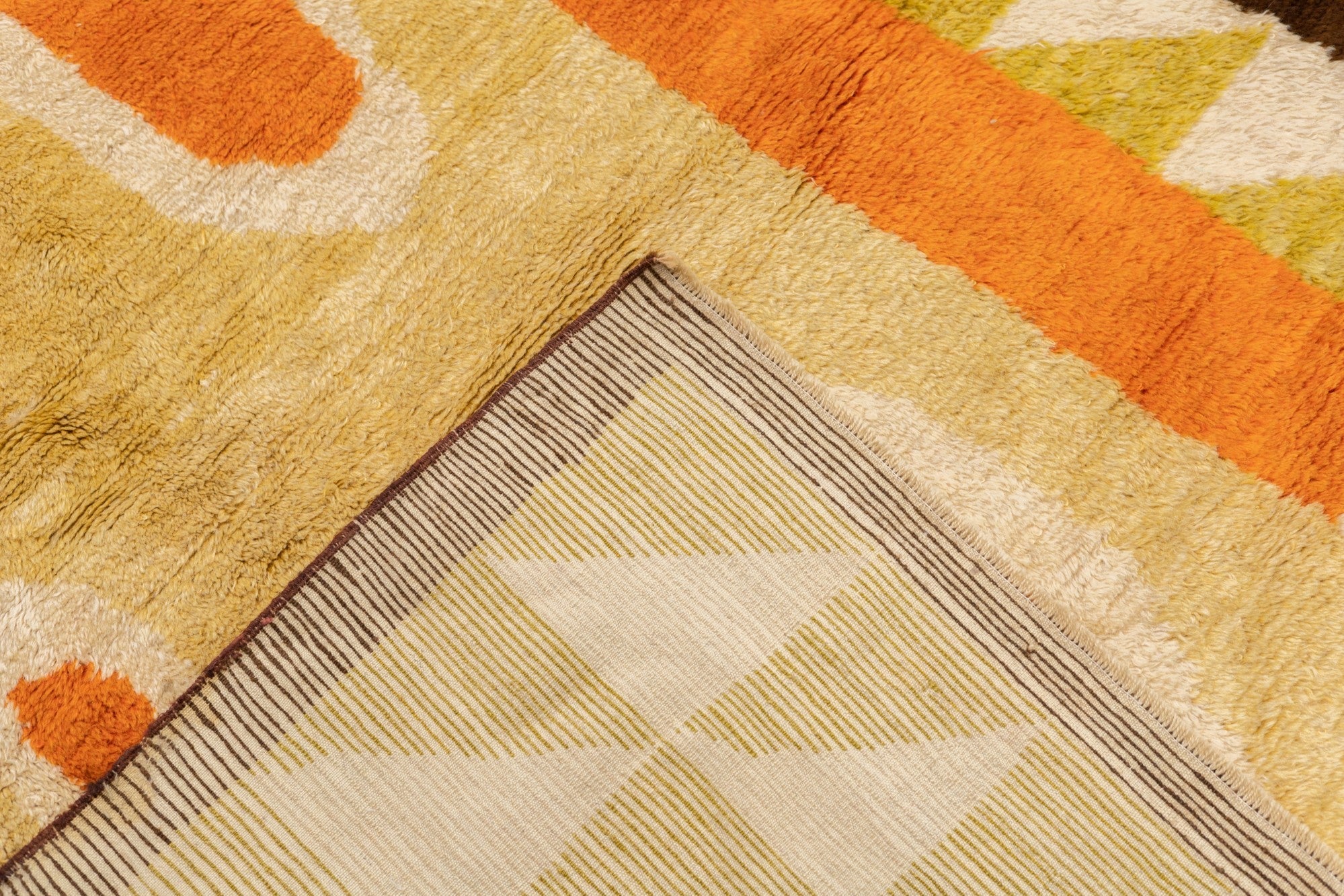 Fine Vintage Swedish Rug 5'4'' x 7'0"