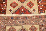 Fine Antique  Karaje Heriz Runner 3'0" x 8'11''