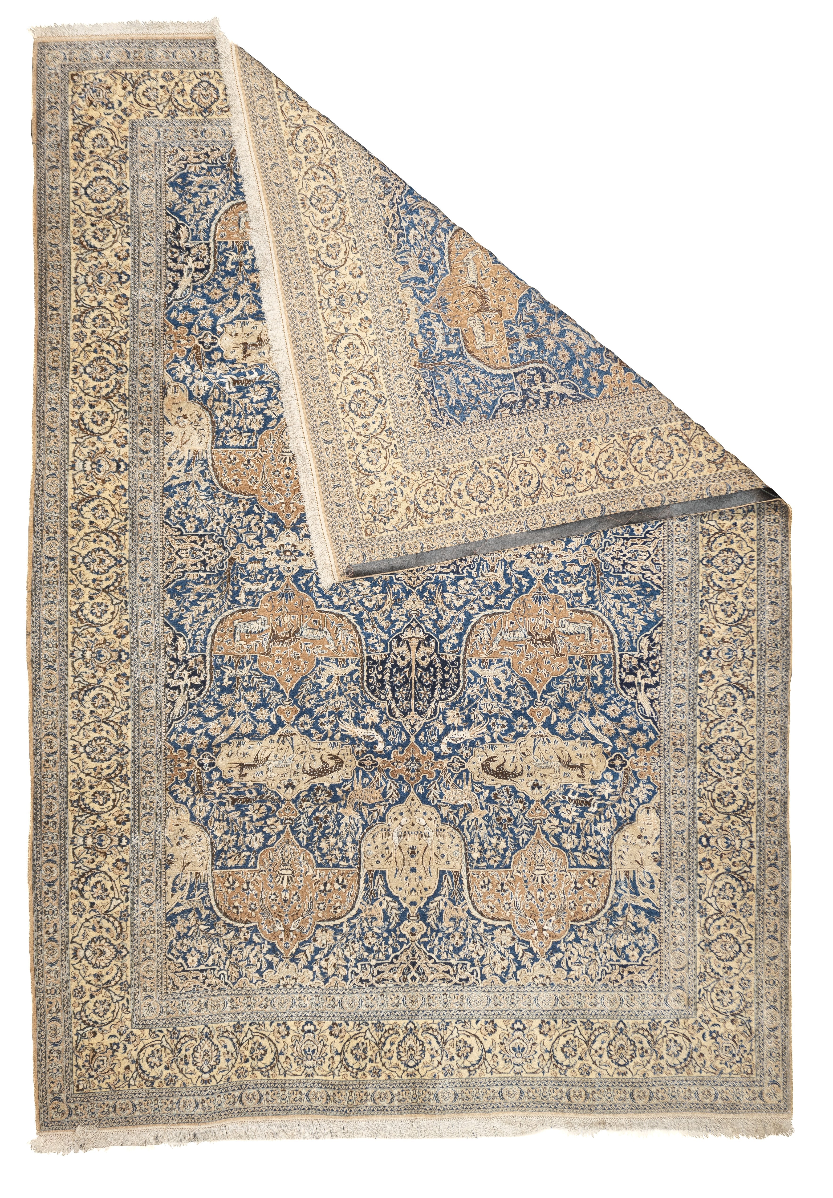 Extremely Fine Antique  Nain Rug 8'2'' x 11'6''
