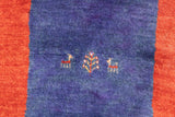 Vintage  Gabbeh Rug 6'6'' x 9'3''