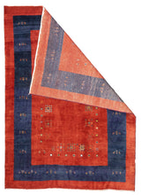 Vintage  Gabbeh Rug 6'6'' x 9'3''