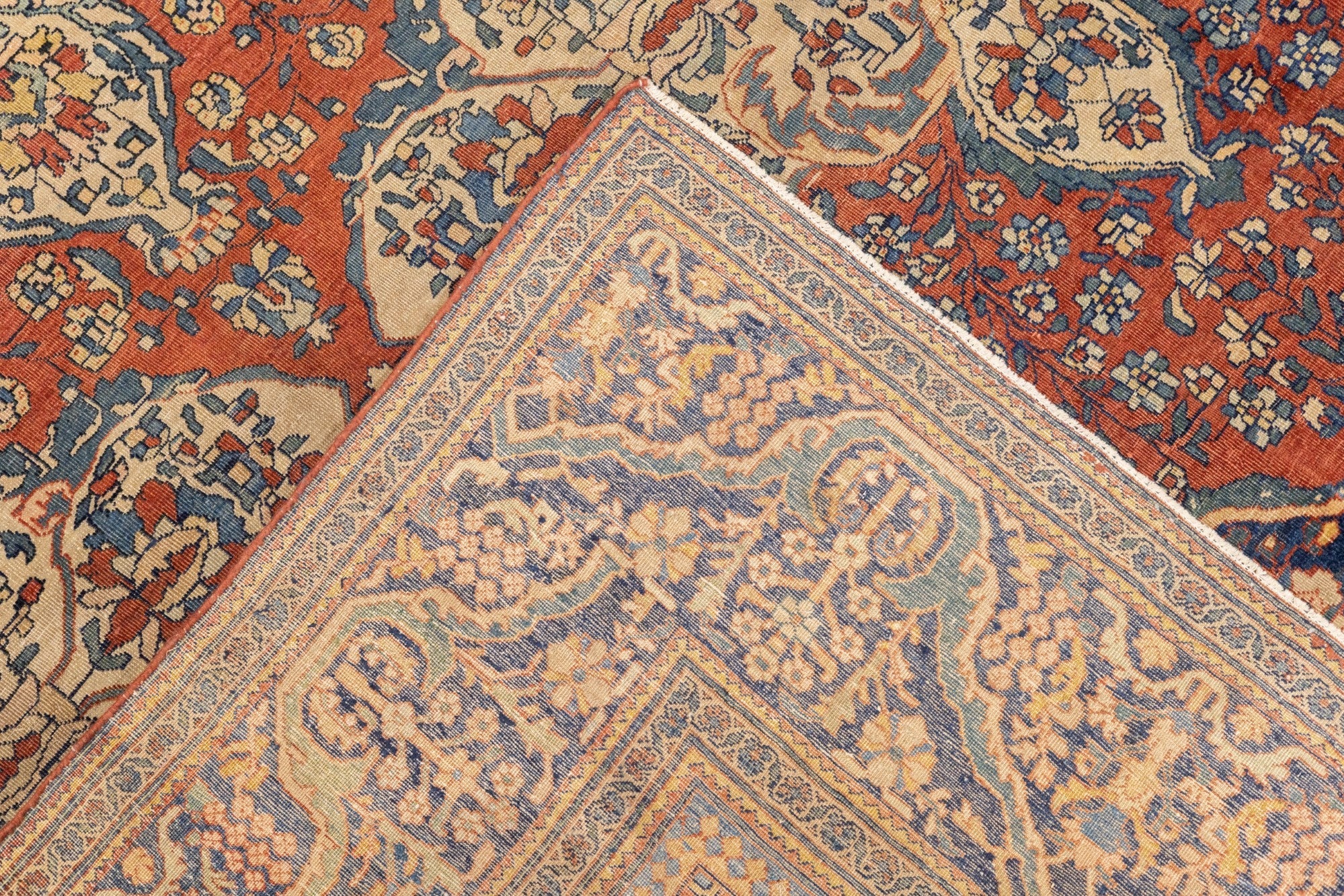 Antique Farahan Sarouk Rug 12'0" x 17'9''
