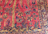 Antique Silk  Kashan Rug 2' 1'' x 5' 0"