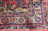 Antique Silk  Kashan Rug 2' 1'' x 5' 0"