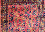 Antique Silk  Kashan Rug 2' 1'' x 5' 0"